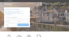 Desktop Screenshot of lastminute-cottages.co.uk